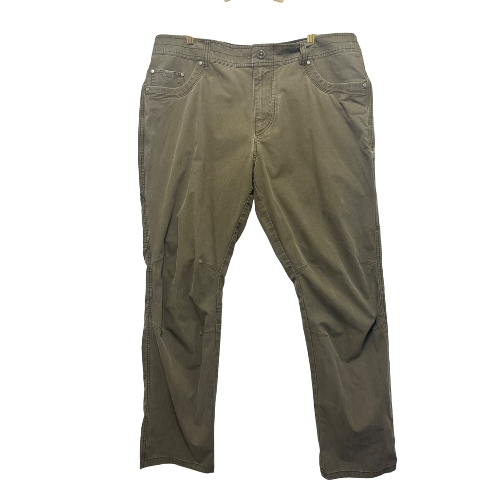 Kuhl Revolvr Mens Pants 40x32 Olive Green Cargo‎ Outdoor Rugged - Picture 4 of 9